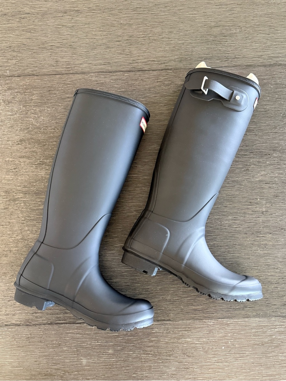 HUNTER Original Back Adjustable Tall Rain Boot - Women's size 6 - Picture 5 of 13